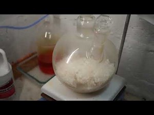 Making nitric acid for gold and silver refining.