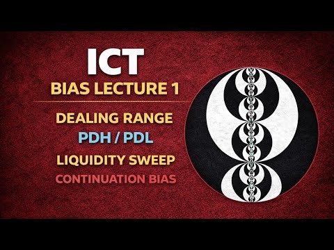 How to Identify Bias | Dealing Range, Liquidity Sweep & Continuation Bias (ICT) | BIAS LECTURE 1
