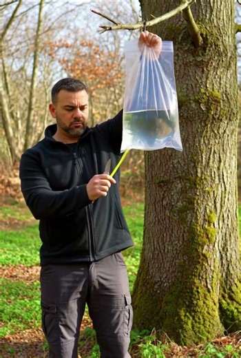 Survival Hack: How to Make a Portable Water Tap 💧🌲