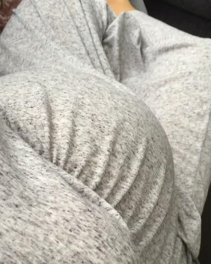 Baby moving in mommy's tummy at 40 weeks!