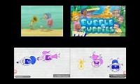 Mix of 4 videos from youtube : Bubble Guppies And Pencilmation Sparta Remix Quadparison 1