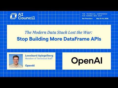The Modern Data Stack Lost the War: Stop Building more DataFrame APIs | OpenAI