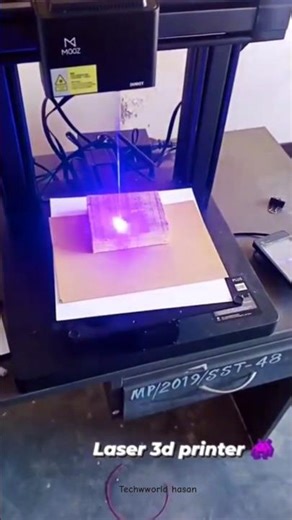 I Tried Laser Engraving Machine for the First Time beginner 😱 #3dlaser #printer #engravingmachine