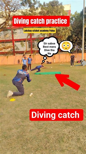 diving catch practice #viral #trendingshorts #dharmrajpollard #crickettechnique