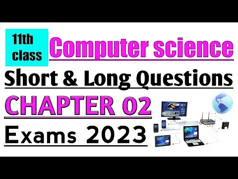 1st year Computer Science, Chapter 2, important questions 2023.