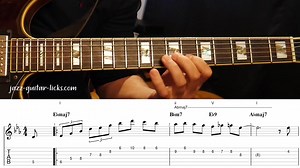 4.9K views · 212 reactions | Easy jazz guitar lines over common chord...