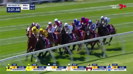 Acromantula wins Race 1 on Cox Plate Day