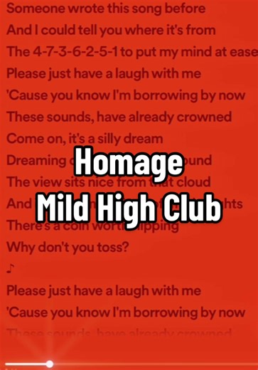 Unveiling the Meaning Behind 'Homage' by Mild High Club