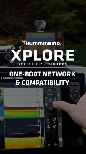 Humminbird on Instagram: "Make it look easy on the water when you pair XPLORE with a Minn Kota trolling motor or shallow water anchor. They effortlessly connect through the One-Boat Network, unlocking easy access to advanced GPS navigation modes and boat anchoring right on the fish finder. #HumminbirdXPLORE You can also connect the One-Boat Network app to XPLORE Fish Finders, giving you the ability to import, export, and edit waypoints, update your fish finder software, view and control connecte