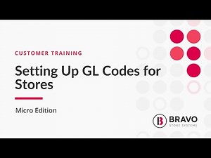How to Set Up GL Codes for Your Stores
