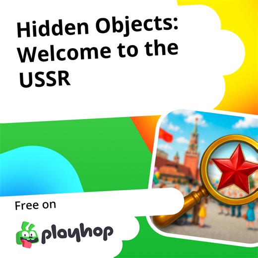 Hidden Objects: Welcome to the USSR: Play Online For Free On Playhop
