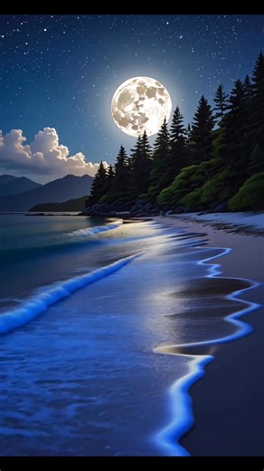 #amazing #life #landscape #ocean #starlight #waves #relaxing #beautiful | Amazing Life