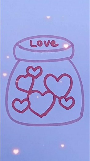❤️ How to Draw a Jar of Love Hearts #HowToDraw #JarOfLove #HeartDrawing #KawaiiDrawing #CuteDrawing
