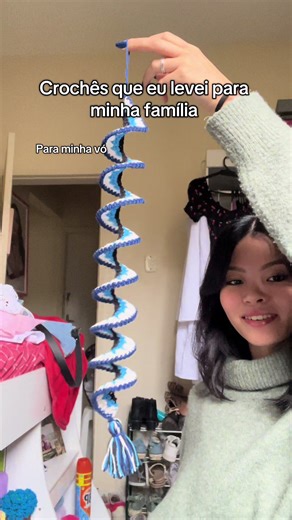 Crochês que levei para minha família