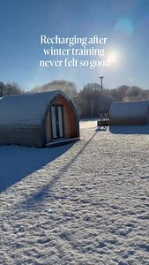 Winter mornings at Somerford Park Farm feel different when you recharge in a pod. We offer Mini, Deluxe and Dorm Pods, sleeping 1–6 guests. All pods include comfortable beds with mattresses, air conditioning and heating, charging and power points, and blackout blinds. The Mini and Dorm Pods have access to a shared toilet and shower pod, featuring two female and two male toilet/shower areas. Deluxe Pods offer additional comfort, including underfloor heating, a kitchen, seating with a side table, 