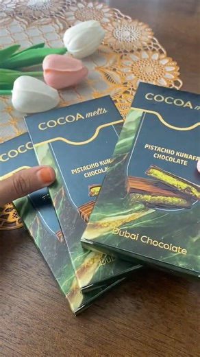 Dubai Kunafa Chocolate 😍🍫 | Crunchy & Yummy!