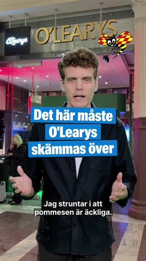 På O'Learys kan sportittande män umgås utan att behöva umgås och äta klassisk amerikansk barmat som hamburgare och kycklingvingar. Albin Julin glömmer snabbt värdelösa pommes i den sportpräglade fristaden – men noterar en oförlåtlig detalj på menyn. Reporter: Albin Julin #expressen #olearys #sportsbar