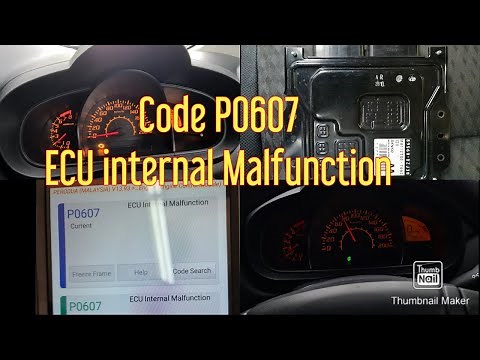 Code P0607 ECU internal Malfunction Fixed Please Read description below Carefully Before Replace