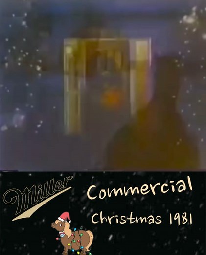 401K views · 20K reactions | Miller Commercial Christmas 1981 ❤️ These were just the best commercials.❤️ | Old Fashioned Christmas | Facebook
