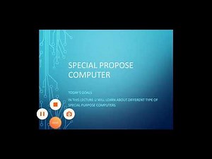 Learn About Special purpose computer