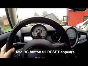 Como resetar o serviço no Mini Cooper?