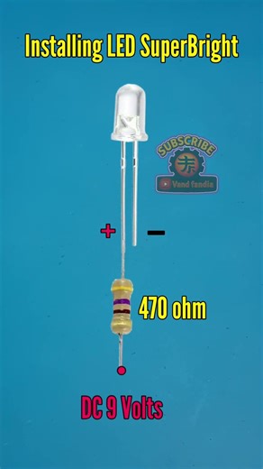 install super bright LEDs on AC & DC voltage #electronic #diy #ideas #electrical #repair #light #led