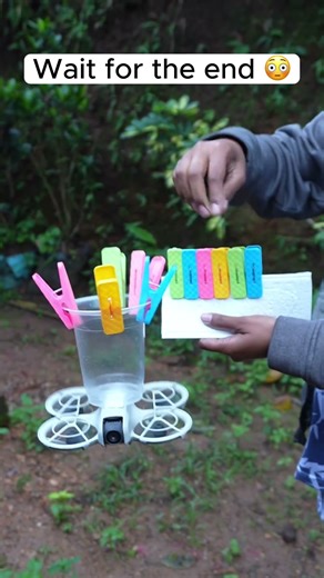 Drone experiments 49 - clips test