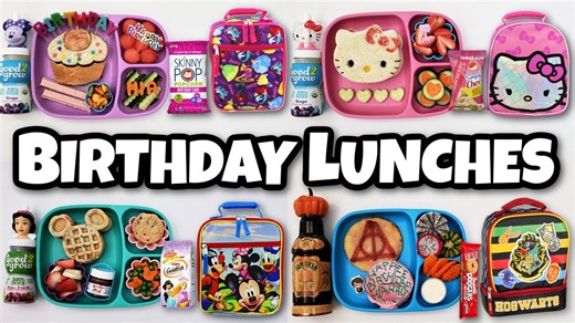 I’m making dream birthday lunches! 🎉