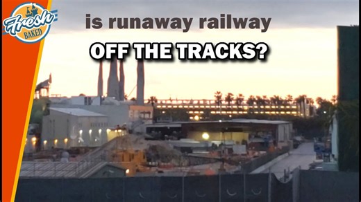 Mickey and Minnie's Runaway Railway – Disneyland Construction