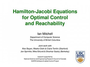 Hamilton-Jacobi Equations for Optimal Control and Reachability - SlideServe