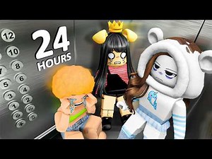 24 ORE IN ASCENSORE SU ROBLOX!
