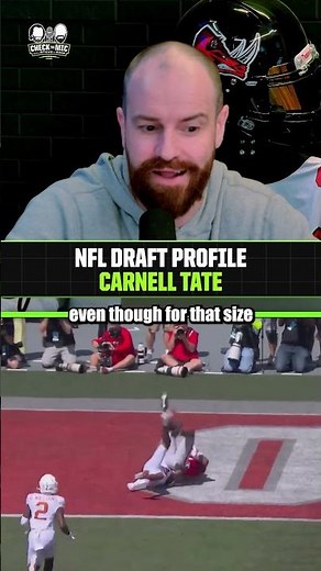 Carnell Tate = SUPER Sized DeVonta Smith