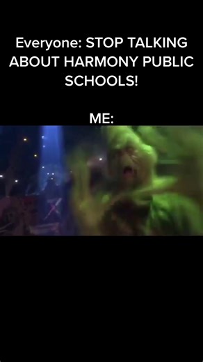 Why would I do that? The people need to know about quality education🤷🏽‍♀️ #harmonypublicschool #applyharmony #christmas #thegrinch