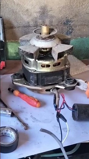 washing machine motor testing