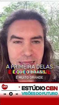 Por que o Brasil é o país do futuro? #alvaromachadodias #ciênciacognitiva #institutolocomotiva