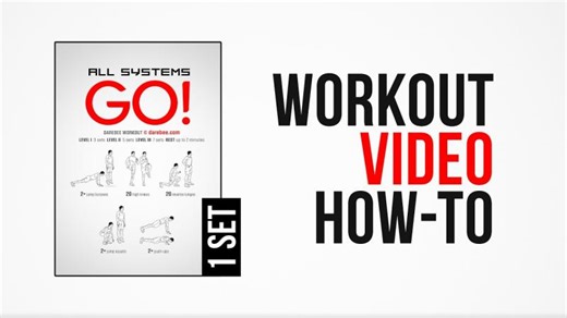 All Systems Go! Workout [ How-To ] [ One Set ] by #DAREBEE | DAREBEE