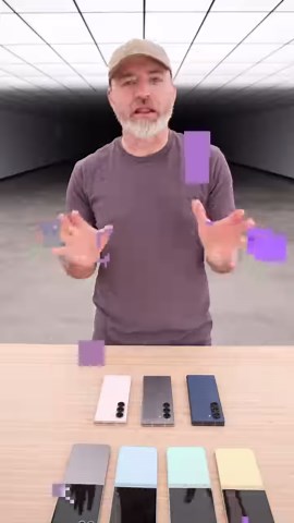 110K views · 1.7K reactions | Samsung Galaxy Z Fold 6 vs Samsung Galaxy Z Flip 6 (ALL COLORS) | Unbox Therapy | Facebook