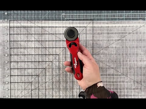 Creative Grids® 45mm Rotary Cutter With Eva Case- #CGRCUT45