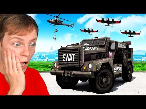 Collecting HEAVY POLICE VEHICLES in GTA 5! (Secret)