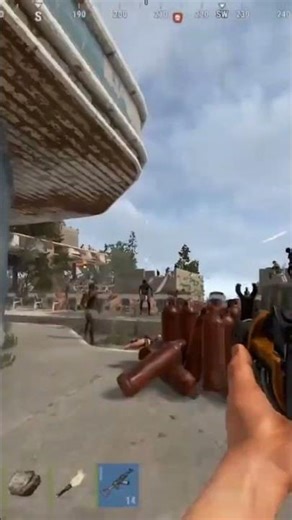 hunger games in rust #gaming #funnymemes #rustconsole #rustgame