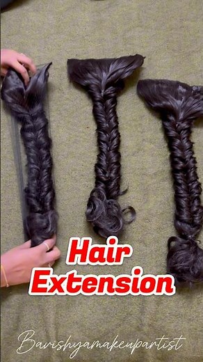 Messy braid hair extensions instant volume, length & bridal glam ✨ Perfect for quick transformations