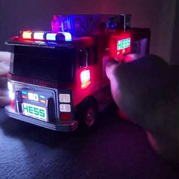 2024 HESS 60th Anniversary Fire Truck Lights and Sounds Demo
