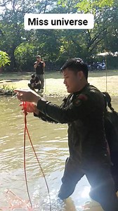 1.4M views · 40K reactions | Congrats Miss Universe kahit dka maxado marunong lumangoy nka survive ka sa River Crossing bilib aq sa lakas ng loob m dapat kang tularan ng mga celebrity na papasok sa training followers viewers anuba talaga Steffy Gerona Platon #dimagibafbpage #fypシ゚viralシfypシ゚ #AFPyoucanTRUST #everyonefollowers | Dimagiba | Facebook