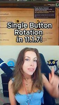 ONE BUTTON rotation? 🤔 11.1.7 rotation helper #worldofwarcraft