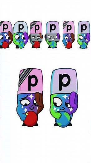 Sprunki Alphablocks "P" Phase 2 with Clay Which one think??! #roblox #sprunki #cartoon