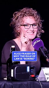 The rule of law? No thanks! Alice Fraser foresees a future where we’re all going back to basics. Breaking the News is on BBC Sounds #BreakingTheNews #DesClarke #AliceFraser #RSVis | BBC Radio Scotland