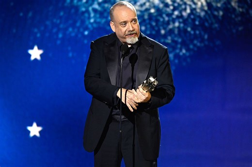 Paul Giamatti talked about his viral In-N-Out Burger visit during Critics Choice acceptance speech