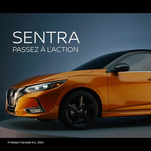 Bougez avec confort: sièges zéro gravité, démarreur à distance et régulateur auto d’air ambiant bizone de la #NissanSentra. | Nissan