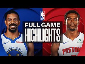 WARRIORS at PISTONS | FULL GAME HIGHLIGHTS | March 20, 2026