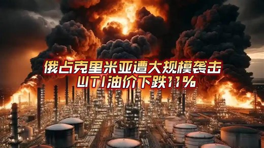 俄占克里米亚遭大规模袭击，WTI油价下跌11％！2026年4月15日俄乌战况解析；